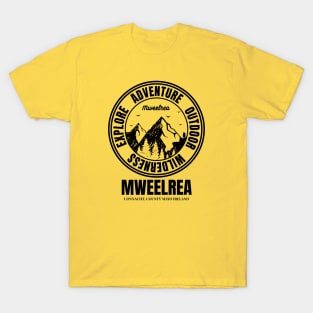 Mweelrea Mountain, Mayo Ireland - Irish Climbers T-Shirt